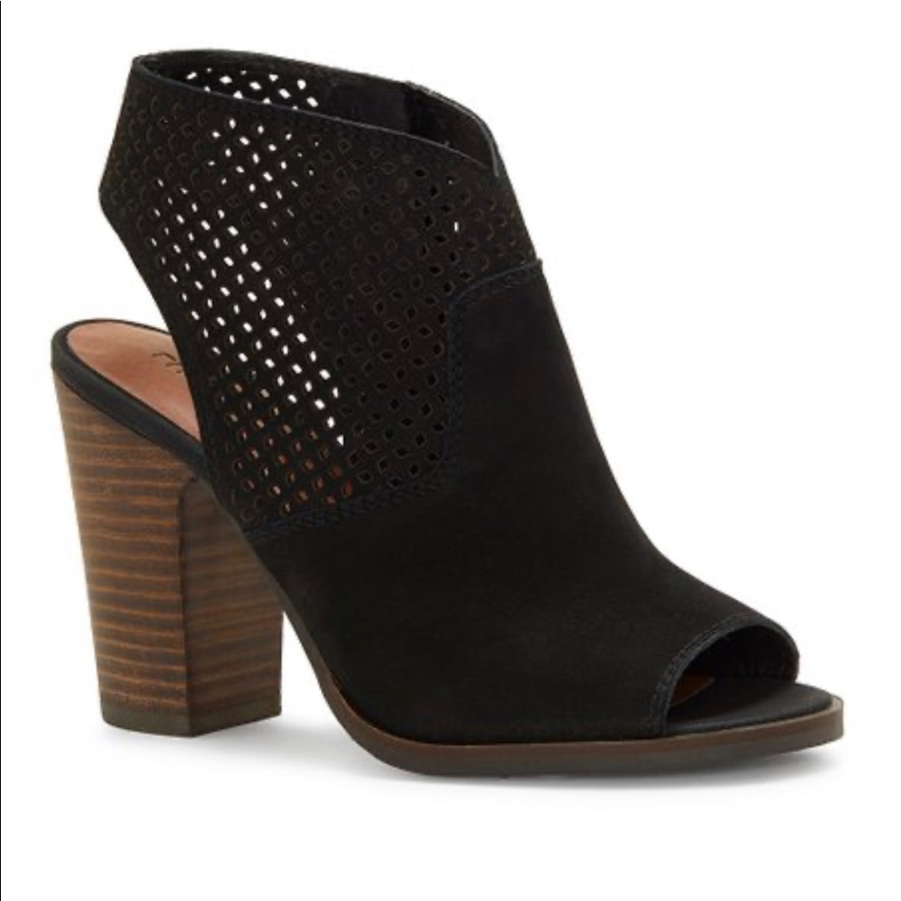 Lucky Brand Lizara Open toe bootie